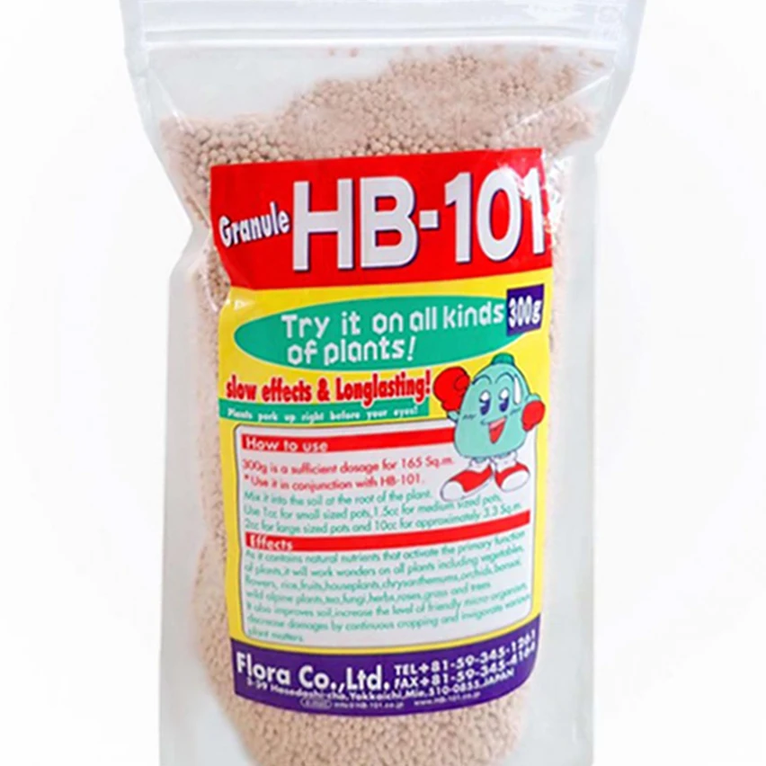 Японский Флора HB-101 300g навоза органическое гранулированное удобрение