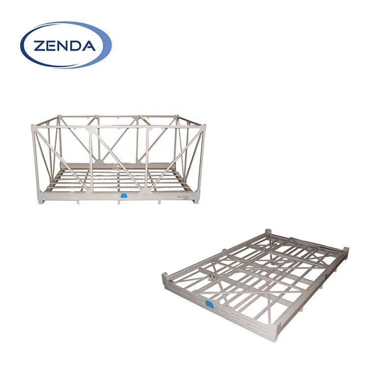 Pallet stacking manufacturers Folding steel pallets stillage