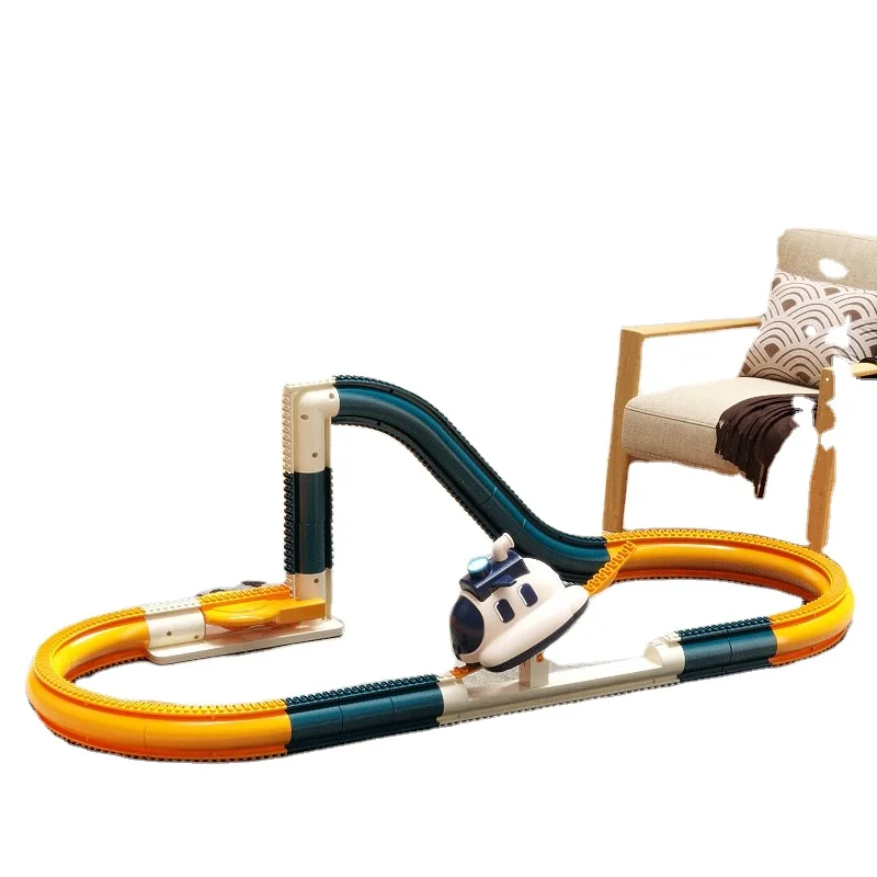 Chinese Toy Electric Steam Spacecraft Orbiter Puzzle Challenge Orbiter Adventure Parking Lot Orbiter