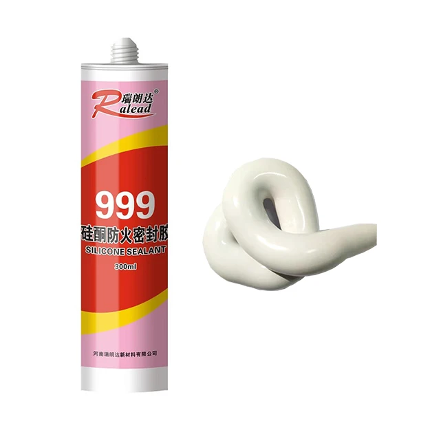 R999 V0 fire proof weatherproof sealant signal component fire retardant silicone sealant for door frame