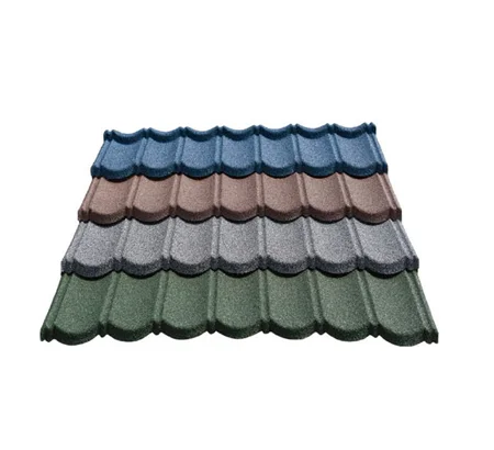 China Factory Price Building Materials Colorful Stone Coated Metal Roof Tiles