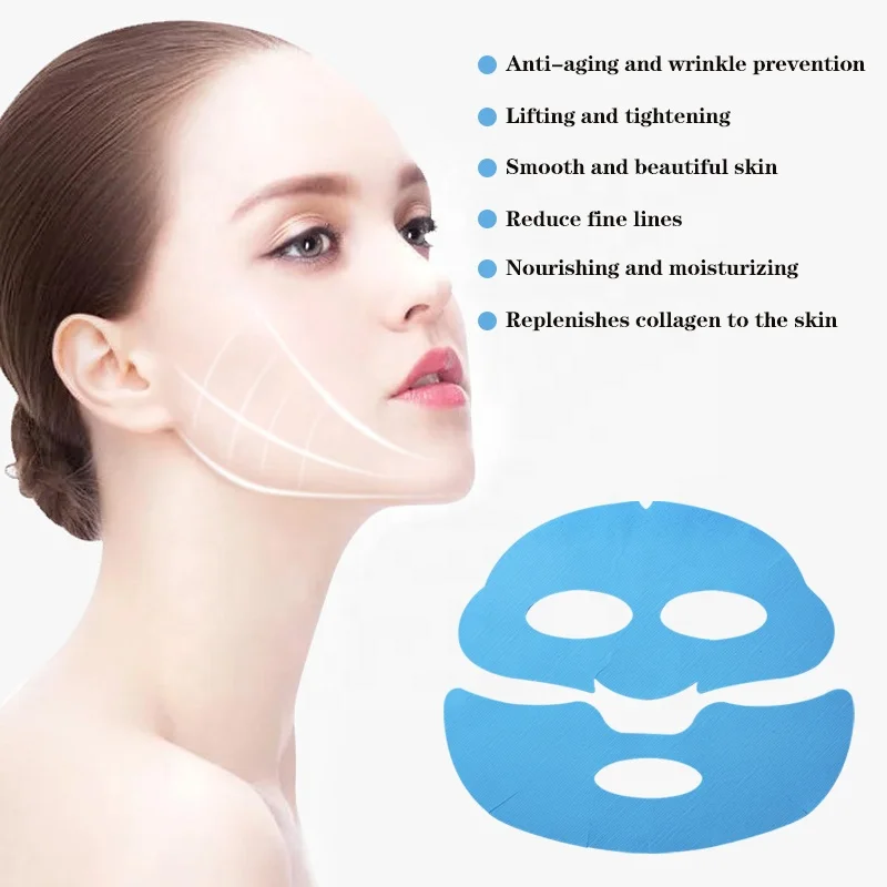 Water-Soluble Hydrolyzed Collagen Mask Two Parts Anti-Wrinkle Mask Prevent Aging Skin Water Soluble Collagen Membrane Spray