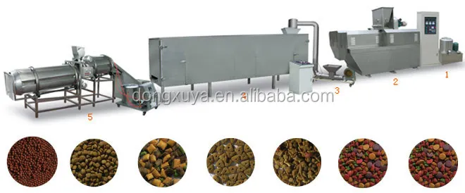 3 4 Ton Fish Feed Extruder equipment production line extruder factory customized equipment