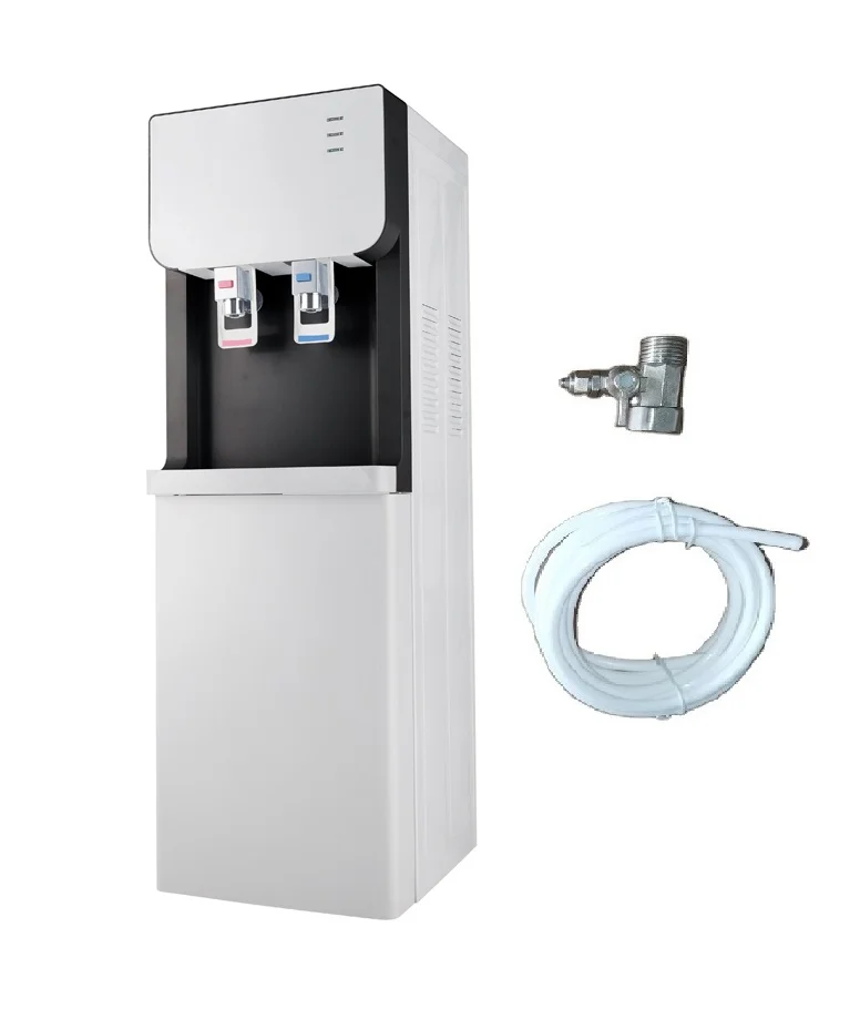 POU Electric Water Cooler Dispenser 1/4 pipelined RO/UF filter Hot Cold Pipeline Free Standing Drinking Fountains water purifier