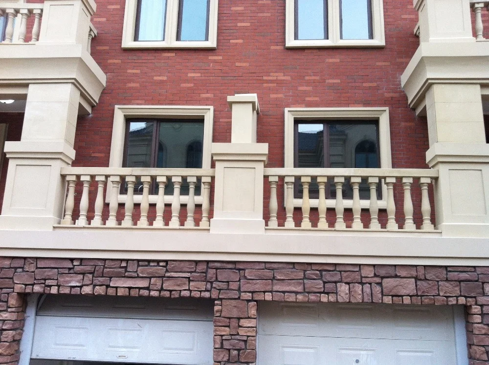 Factory Natural Roman SandStone Pillars Columns For Customized Design Sale