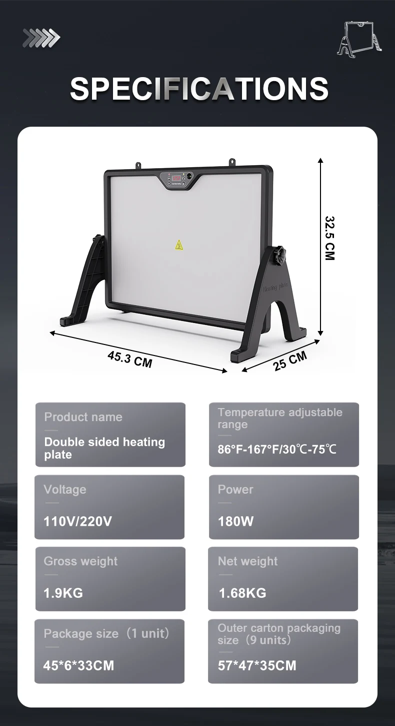 Standard professional heating plate commercial heater chicken and brooder for chickens