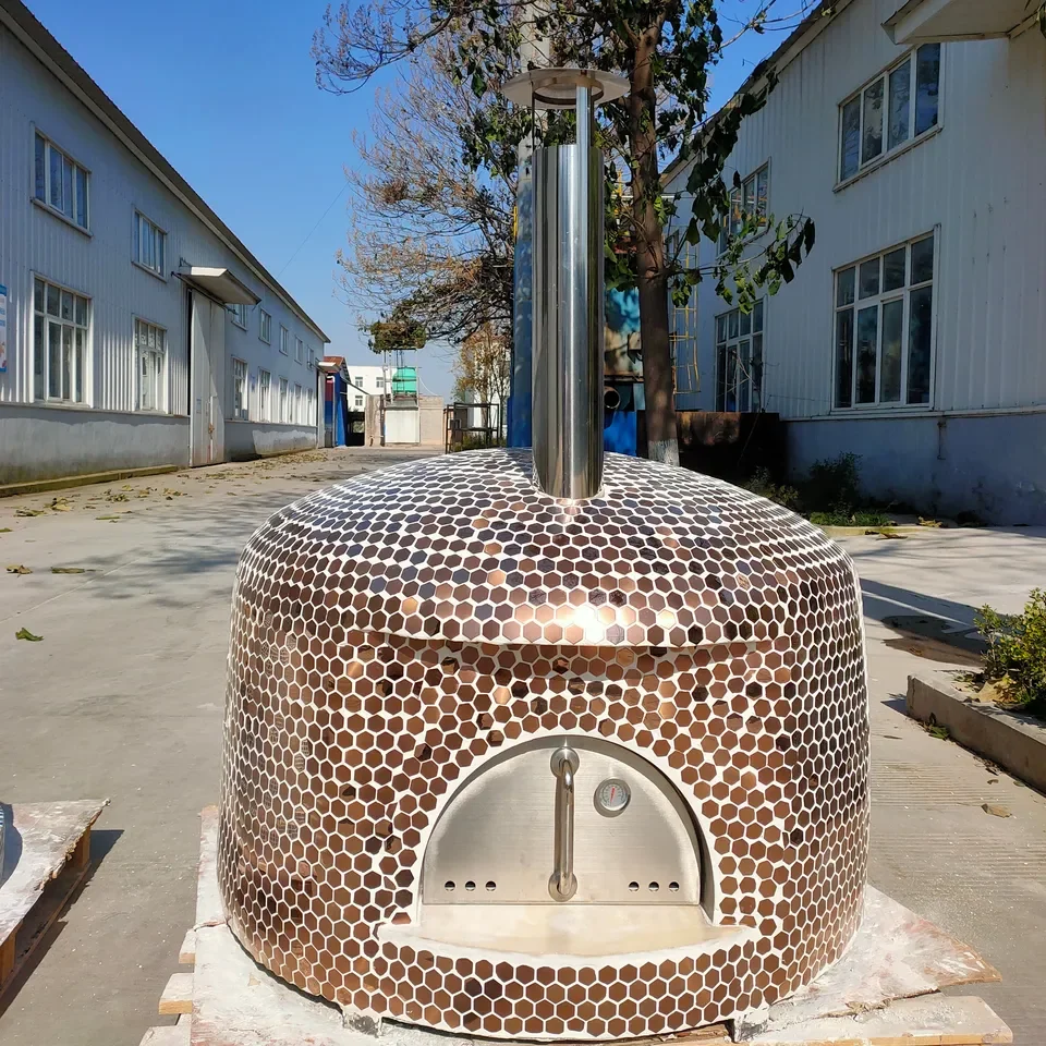 Factory Price Wood Burning Pizza Ovens Shaped like Refractory Bricks for Outdoor and Household Use