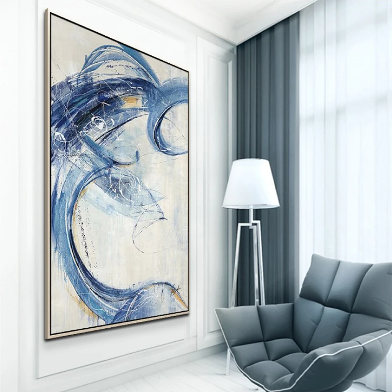 
Zooya China Factory Wholesale Framed Art Prints Abstract Wall Painting Canvas Painting Wall Art 