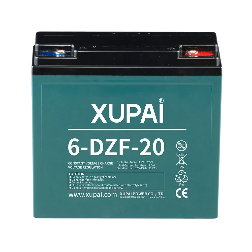 Rechargeable Valve Regulated Lead Acid 12V 20Ah Battery for Consumer Electronics and Automotive Use