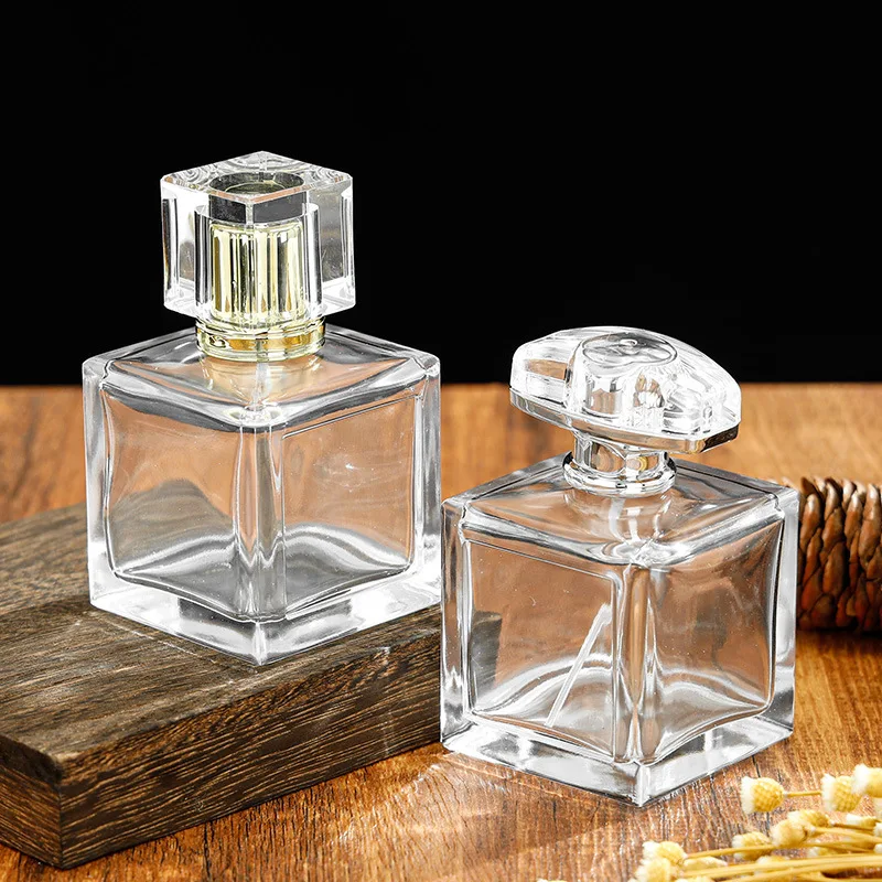 Luxury Personalized Custom Mini Shaped Spray Sample 30Ml 50Ml 100Ml Glass Perfume Bottles