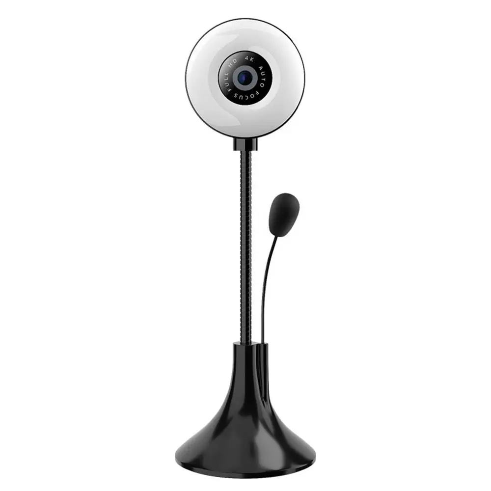 Webcam 4K 1080P Autofocus Computer Camera HD Network USB Live Web Cam 2k Drive Free for Youtube PC Laptop Video Shooting Camera