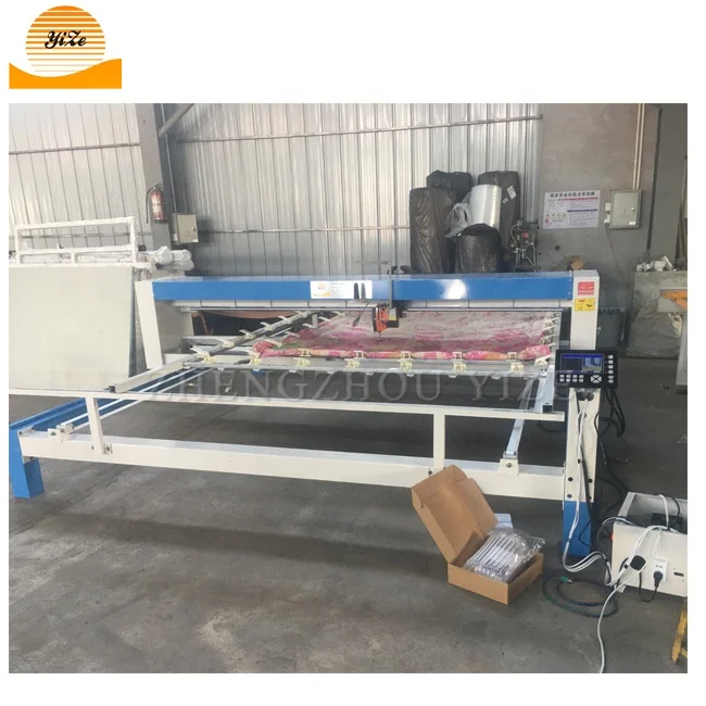  Промышленная компьютеризированная Лоскутная машина longarm matress швейная zhengbu с одной иглой и