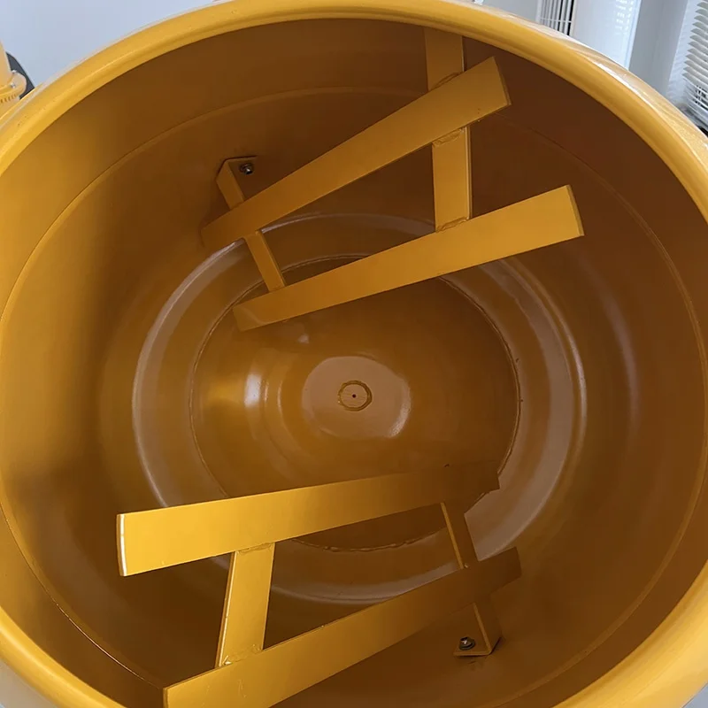 New type 2.8 Cubic Ft Portable 80L Mini Concrete Mixer with welded bottom and new motor housing