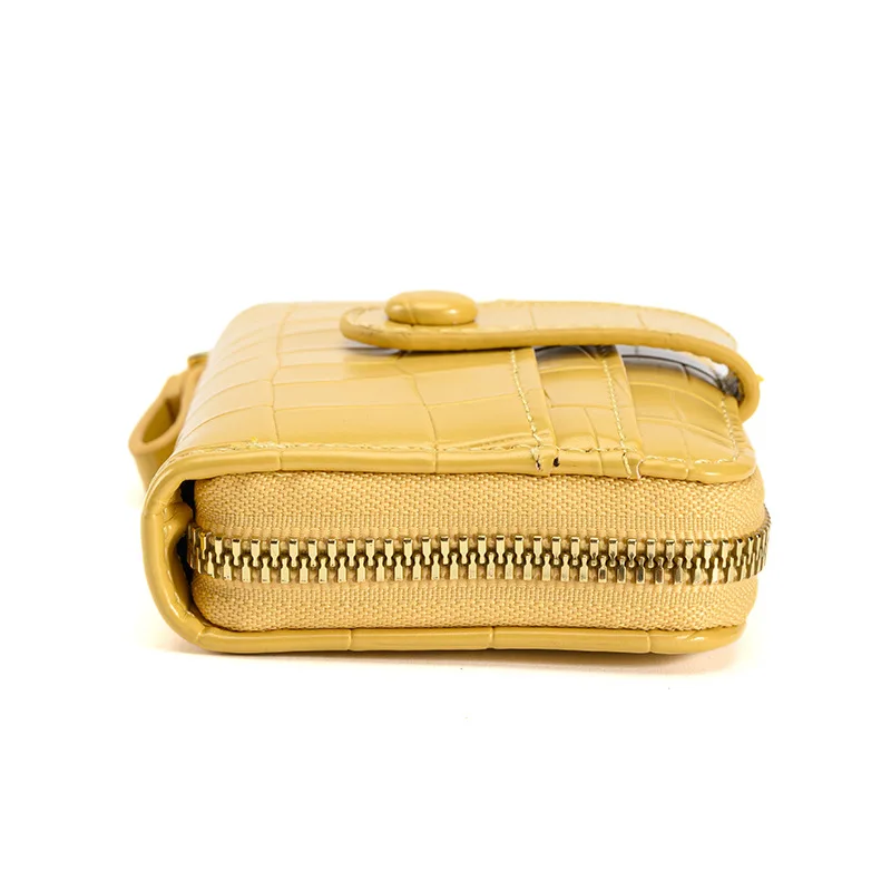 Фабрика изготовленный на заказ бренд класса люкс бумажник для карт Чехол кошелек из крокодиловой кожи чехол-кошелек