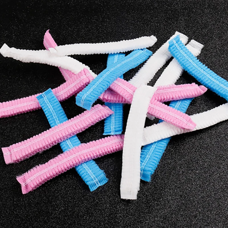 Disposable PP Nonwoven Double or Single Elastic Mob Cap Bonnet Clip Cap Hair Cover SS MDR Medical Device- High Protect-2