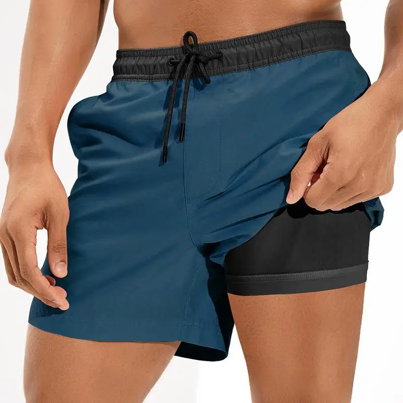 Embroidered Custom Men Sport Wear Shorts Summer Shorts Casual Set T Shirts Football Basketball Gym Mesh Shorts Sport Men Boys