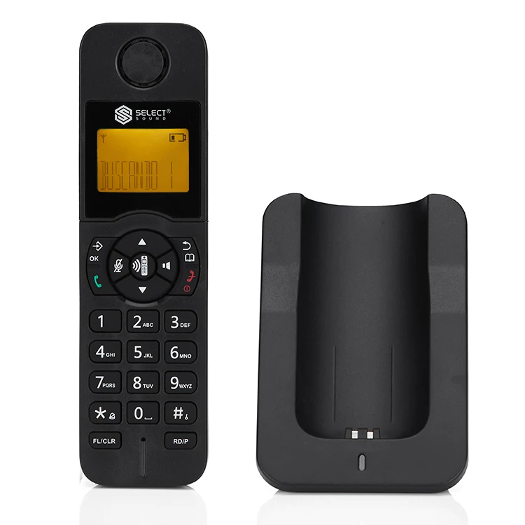 Односторонний домашний телефон Dect 6 0 усиленный с системой ответа VoIP-телефон дальнего радиуса действия