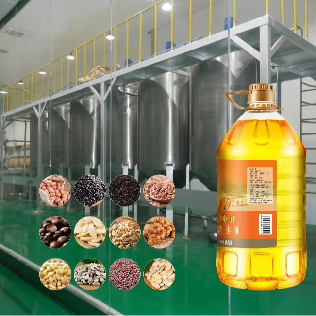Customized peanut oil, soybean, press extraction, protein powder grinding filling oil press machine production equipment
