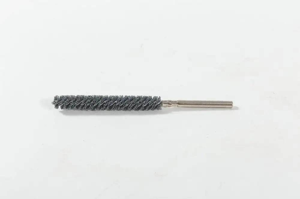 FMT 2024 hot sale polishing deubrring cleaning double spiral silicon carbide  Wire tube brush