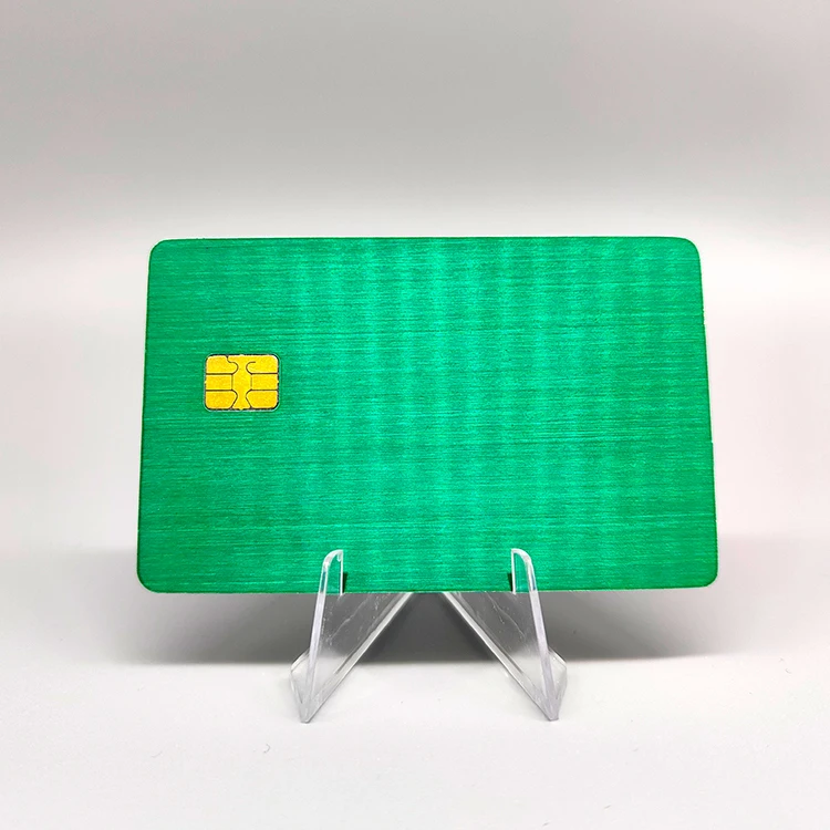 Custom logon Contactless Id Ic Smart Rfid Chip Metal Business Card