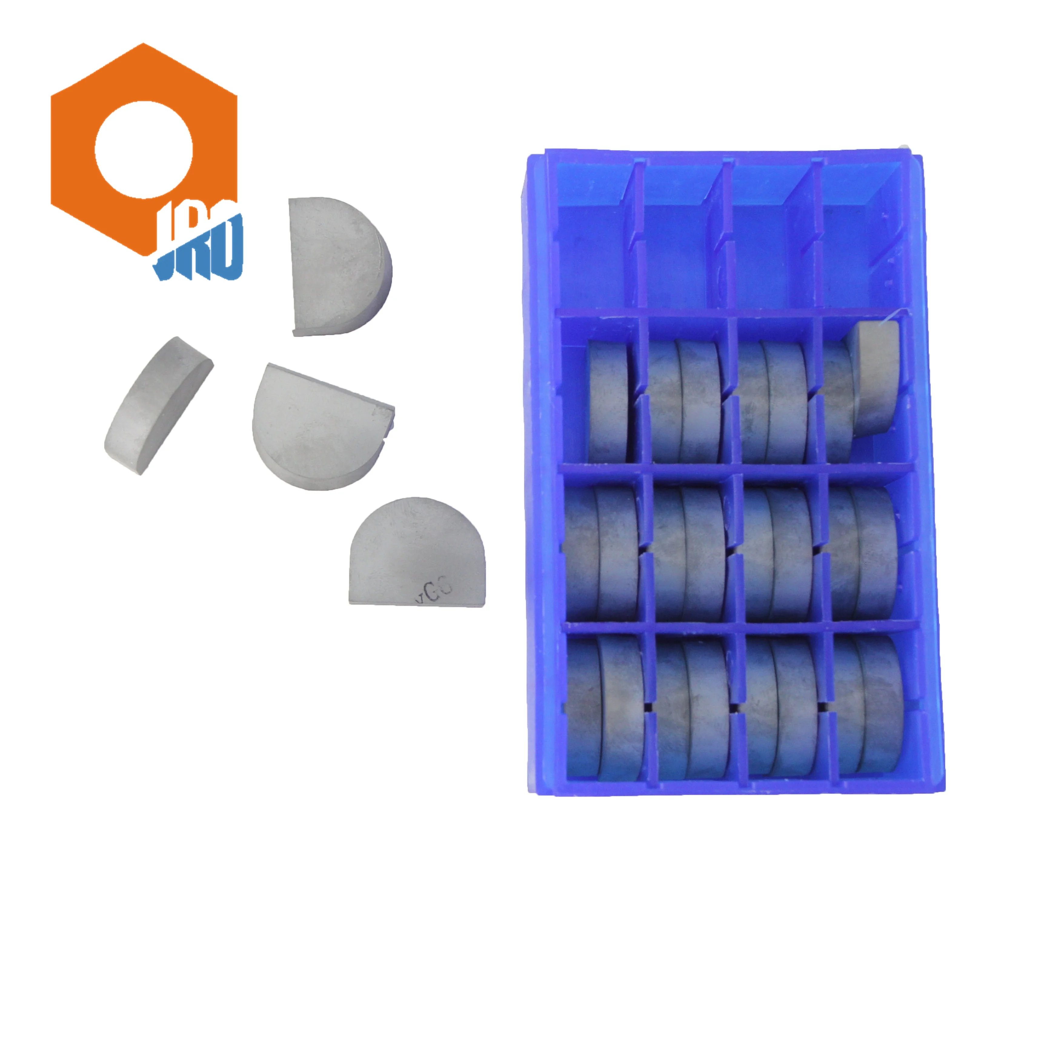 Customized high quality B220 A320 tungsten carbide welding tool set carbide welding head  YG6 brazed tip