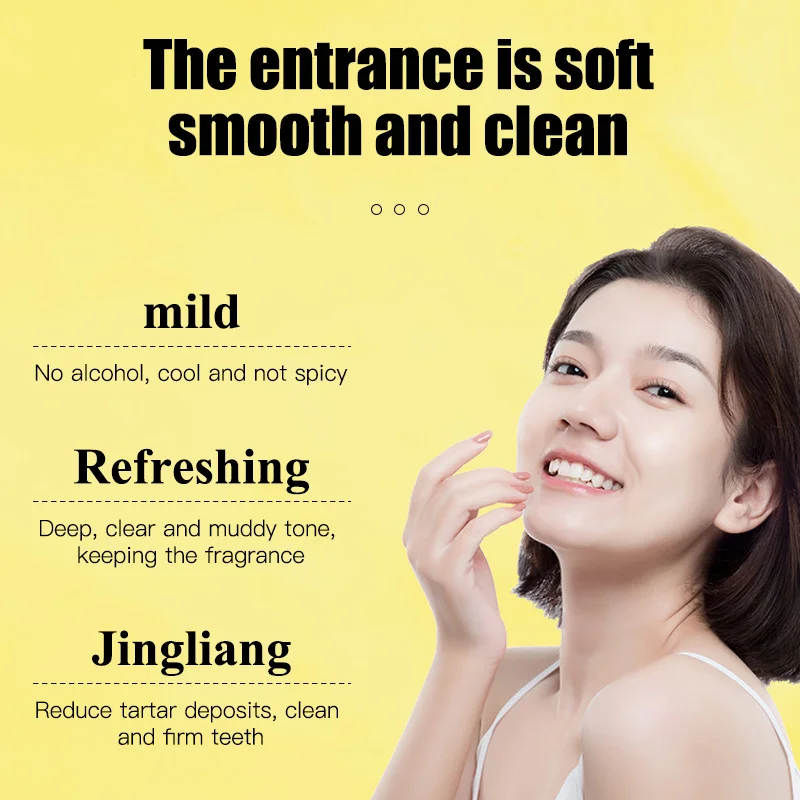 Оптовая продажа, 10 шт., натуральная морская полоска, для мытья рта, лимонная мята, отбеливание зубов, путешествия, одноразовые, для полоскания рта