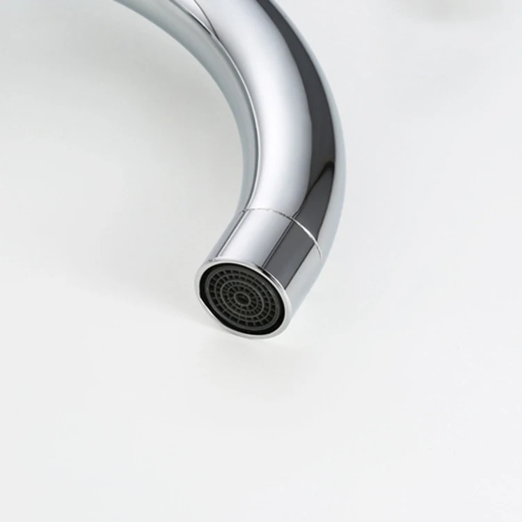 Brass Electroplate DC Medical smart wall mounted infrared touchless tap automatic sensors faucets