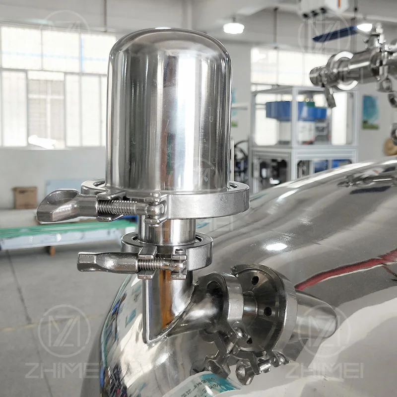 200-10000L Big Volume Pneumatic Mxing Tank With Stainless Steel Material