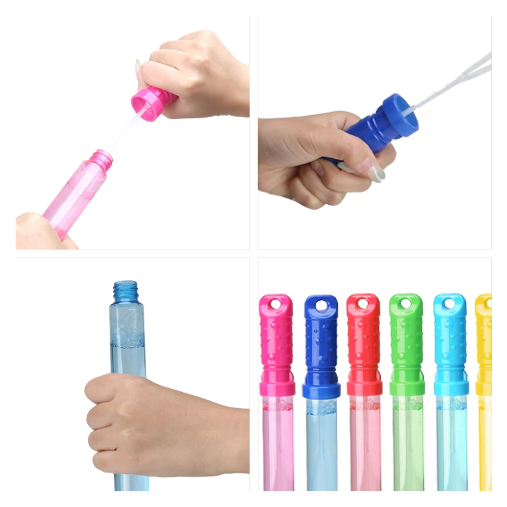 Magical Bubble Wand for Kids, Create Endless Bubbles for Outdoor Fun and Parties, Ideal for Backyard Playtime 24PCS/PDQ