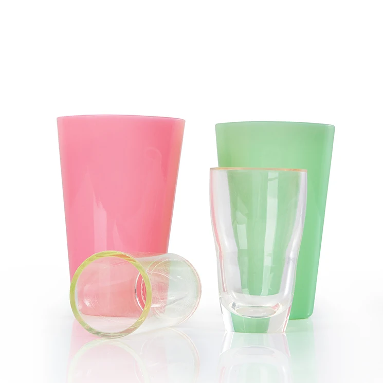 2020 с высоким уровнем серьги из высококачественного гипоаллергенного сплава с повреждения падения для Высокопроизводительные силиконовые прозрачные чашки для различных случаев