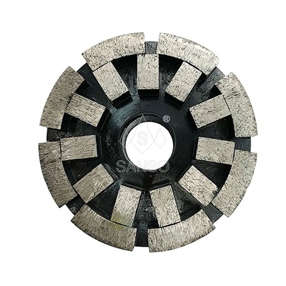 Planet Wheel Stone Grinding Wheel Polishing Wheel  For Marble Granite stones concrete