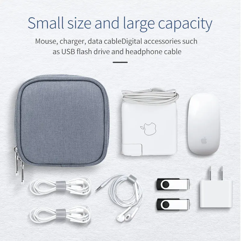 BUBM повседневные аксессуары для ноутбука, зарядное устройство и сумка для мыши, органайзер для Apple