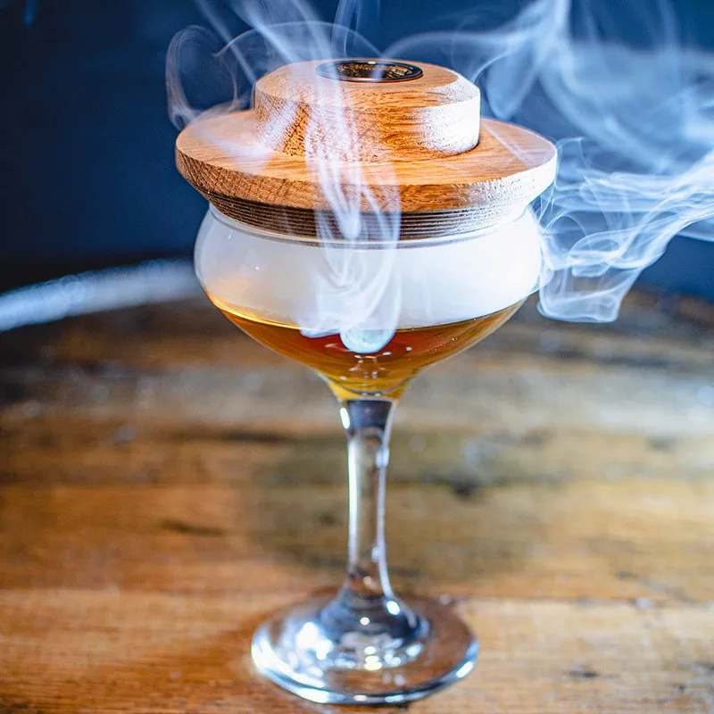 Premium quality manufacture supply oak cocktail smoker kit,cocktail smoker set