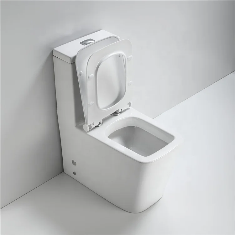 China Sanitary Ware square Shape Custom Toilets Wc Inodoros White Ceramic Bathroom Toilet