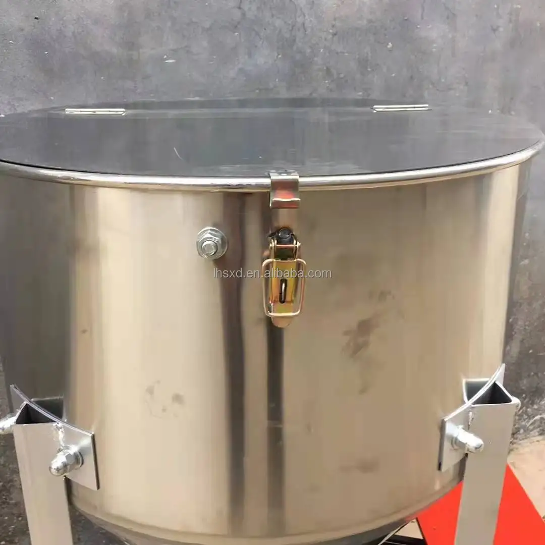 Commercial use of feed mixer for breeding small household seed coating   dry and wet dual-purpose stainless steel particles