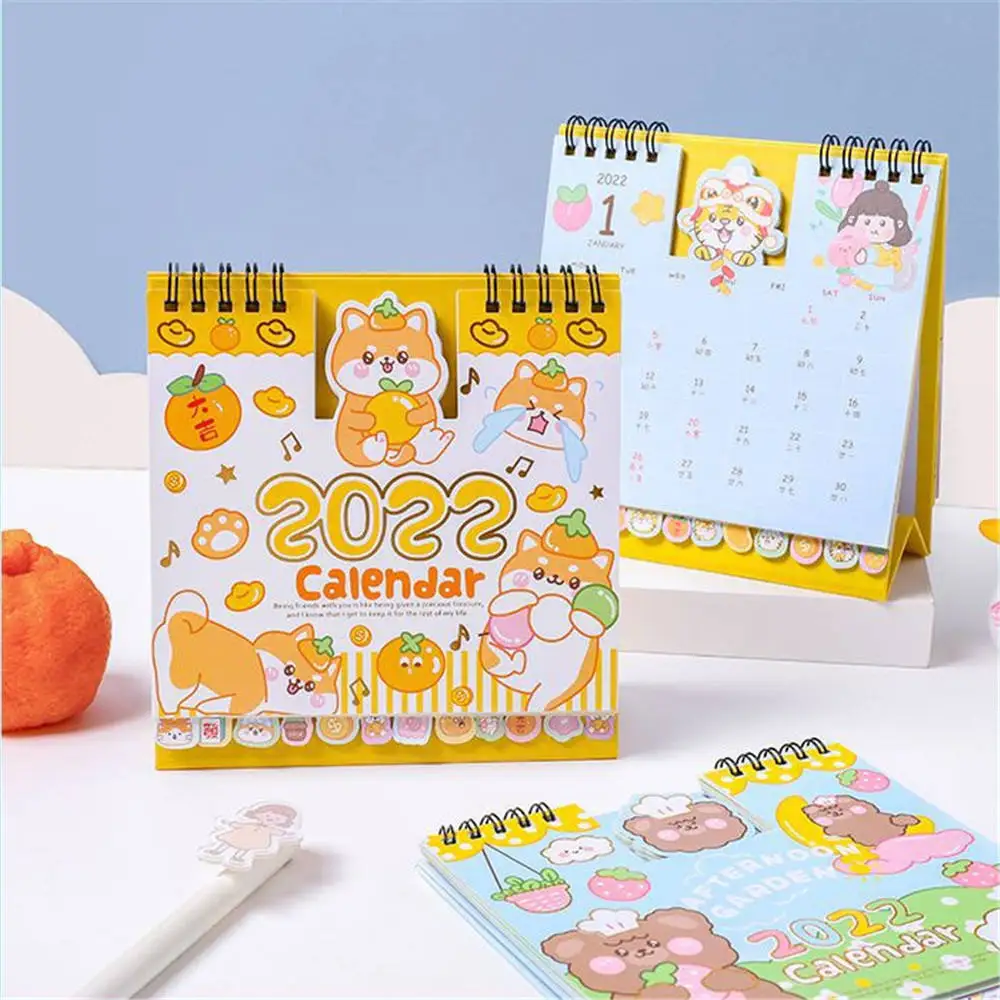 2024 New Arrival Custom Printing Desktop Calendar Desk Table Calendar Table Calendar