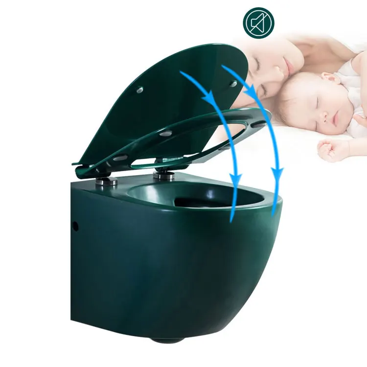 new black wall hung toilets Small family bathroom wc pulse flushing color  toilet bowl modern wall hanging toilet european