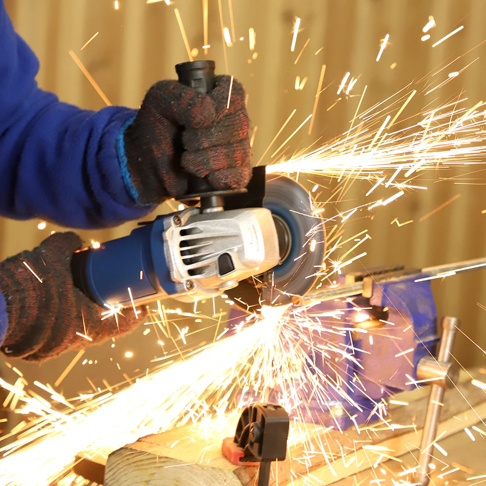 Mini Angle Grinder 100mm Cut Type Stone and Metal Max Angel Charger DIY OEM Customized Hot Motor Box Heavy Bead Power