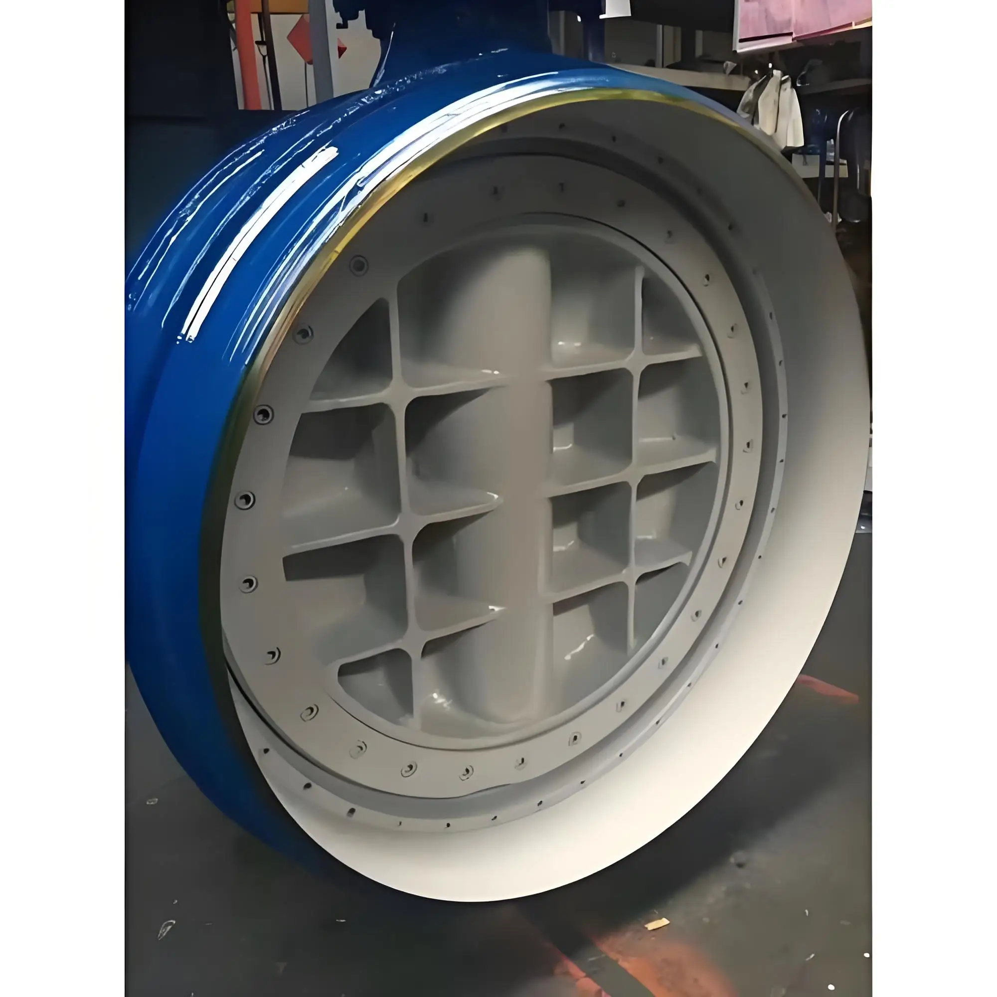 CE ISO Pn25 600lb 900lb DN800 DN900 SS304 316 Wcb A105 Butt Weld Worm Gear Butterfly Valve