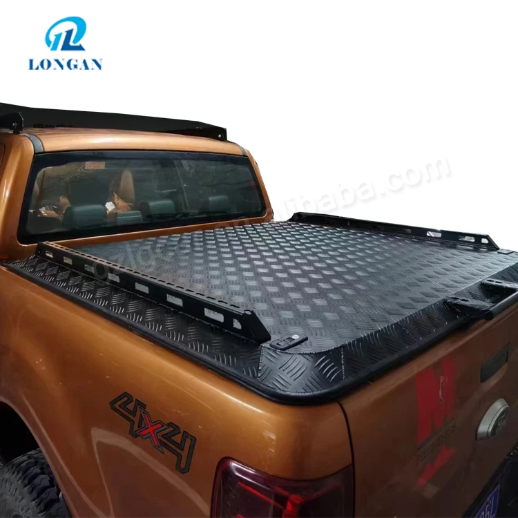 Custom Pickup Truck Cover Aluminum Hard Lid Tonneau Cover For Nissan Navara Tacoma