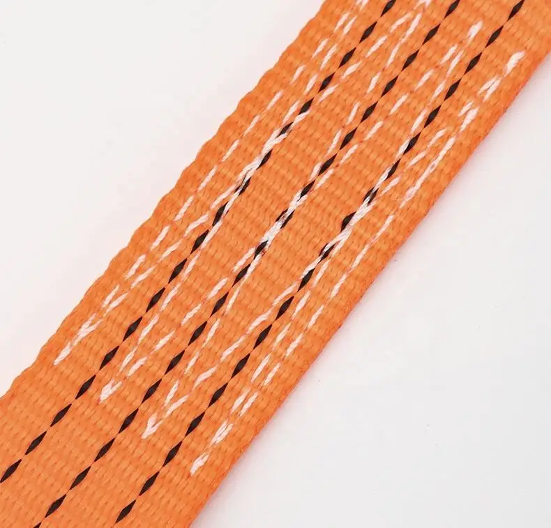 Flat Polyester Webbing Sling Belt Crane Lifting Sling High Quality Hot Sale 1ton 25-300mm