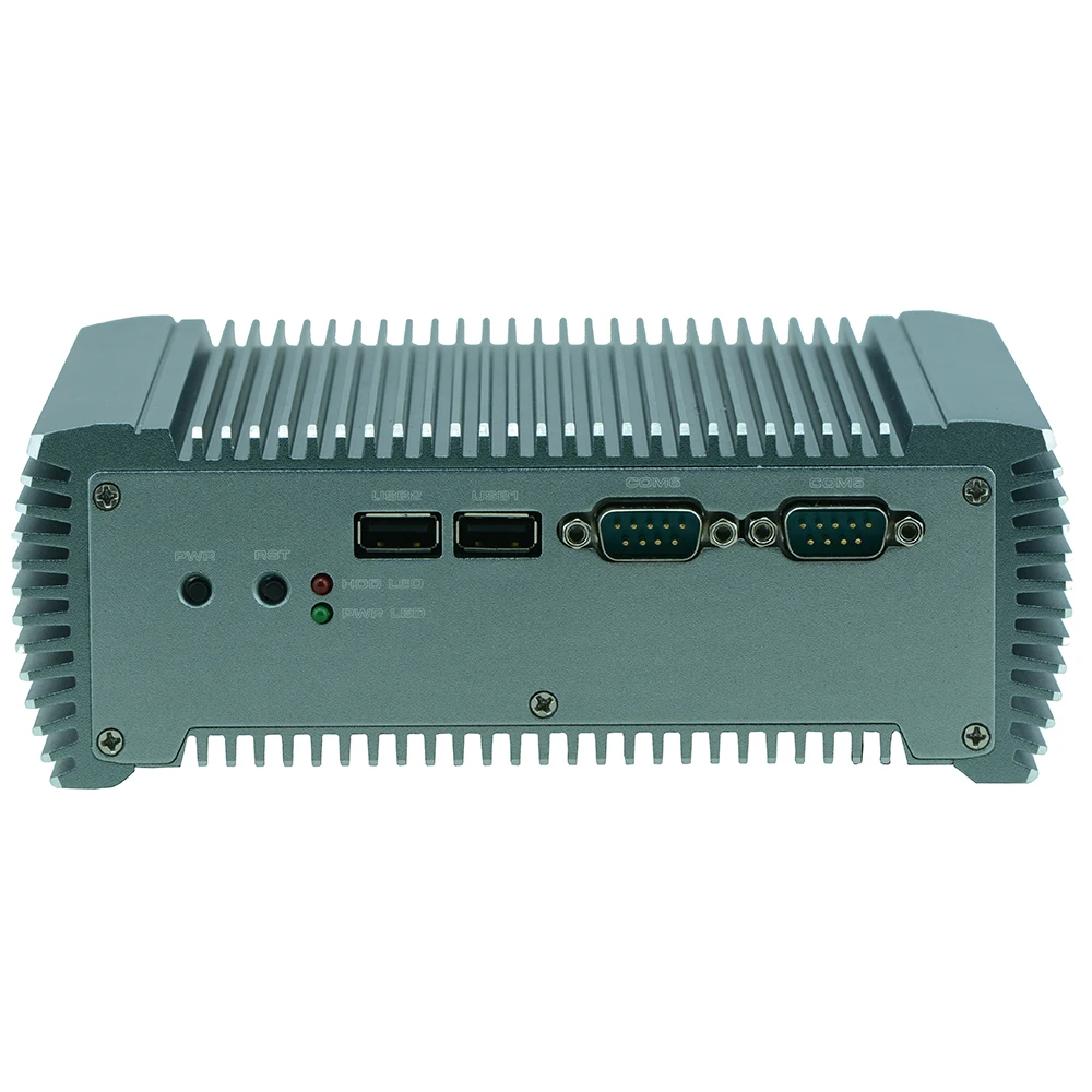 Промышленный мини-компьютер Q10 с Atom N2600 2 * Intel 82583V Gigabit Ethernet