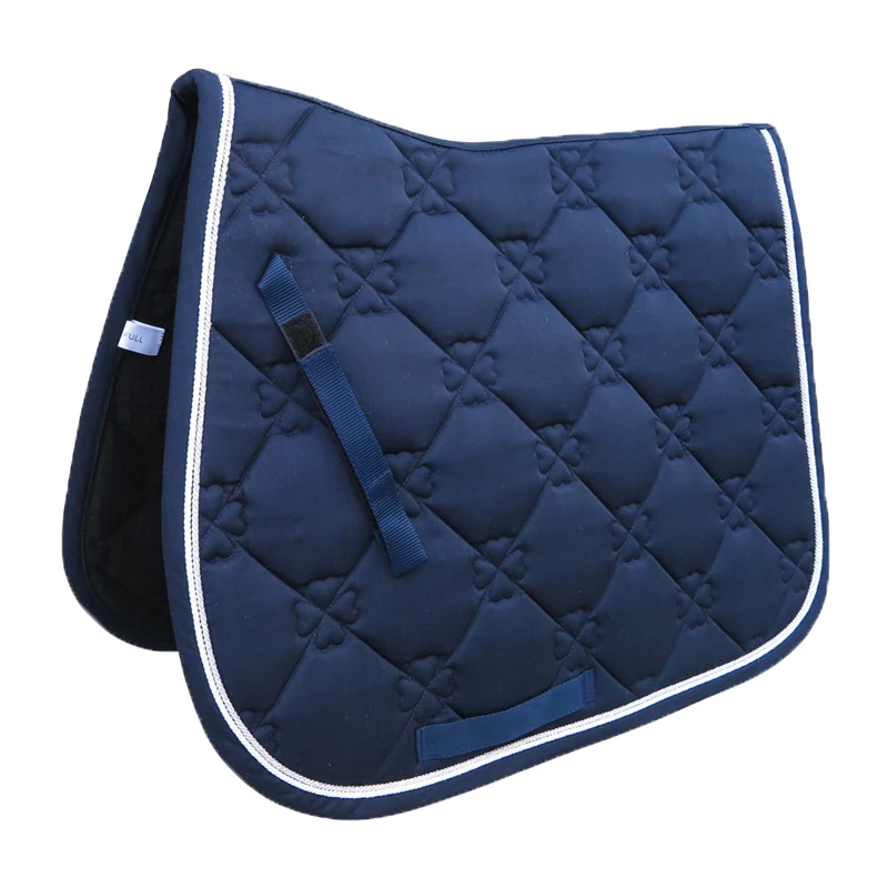 2023 Horse saddle pad quilted lining equestrian Horse wear custom logo top quality Saddle Pad