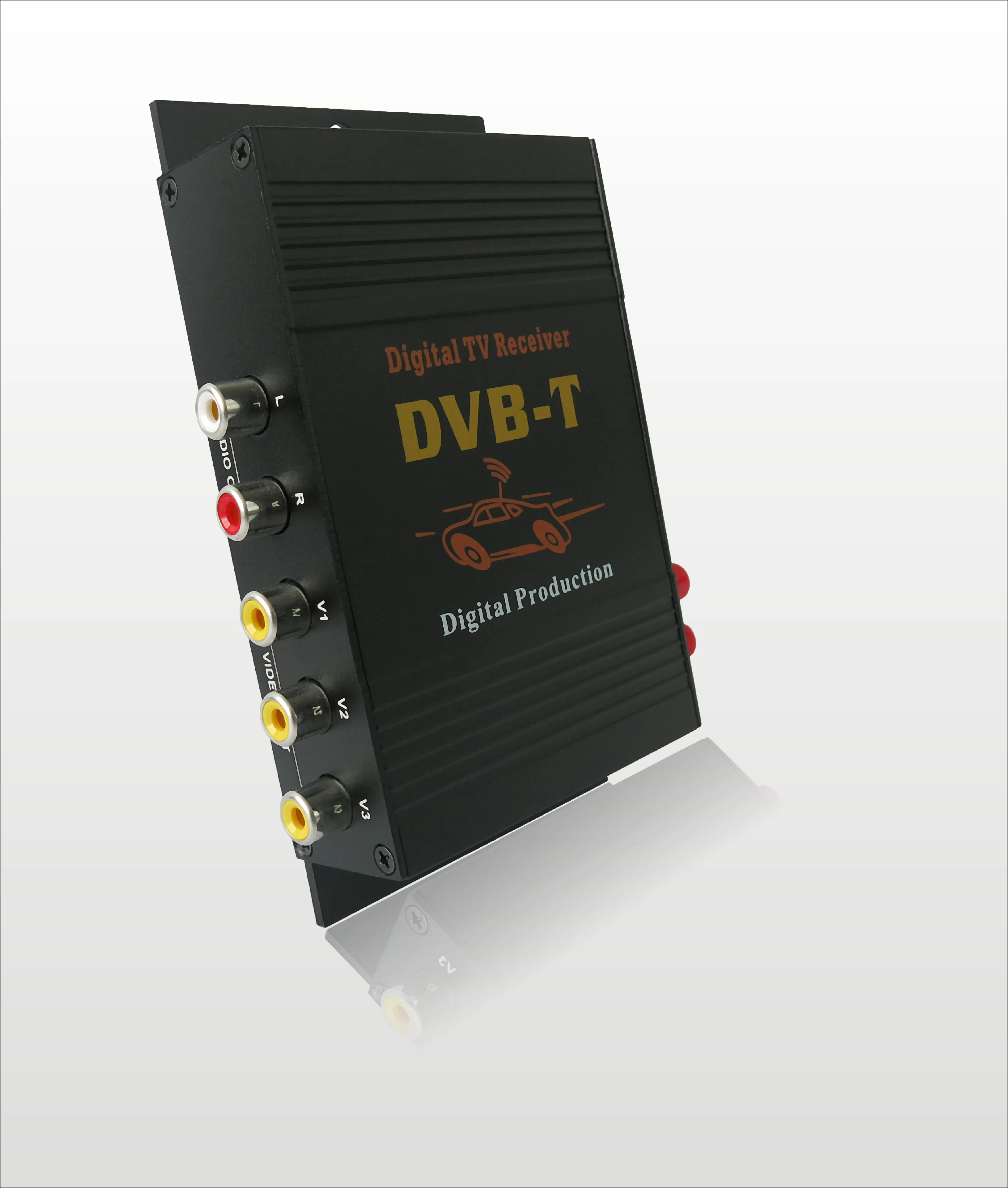  DVB-T Автомобильная телеприставка H.264 MPEG4/MPEG2 цифровой ТВ приемник