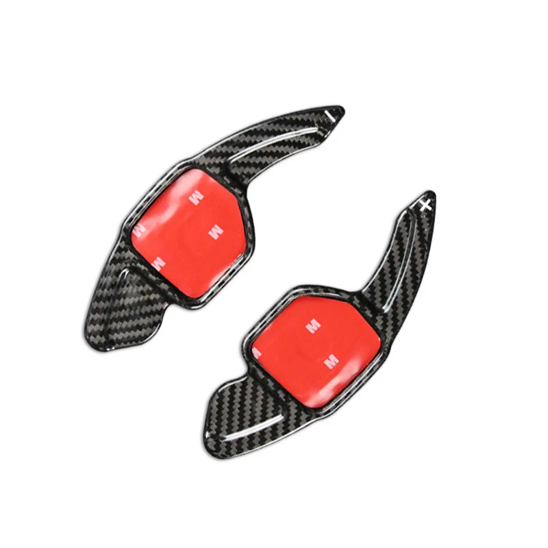 Genuine Carbon Fiber Steering Wheel Shift Paddle Extension For Audi A1 A3 A4L A5 A6L A7 A8 S3 S5 Q3 Q5 Q7 S5 TT TTS