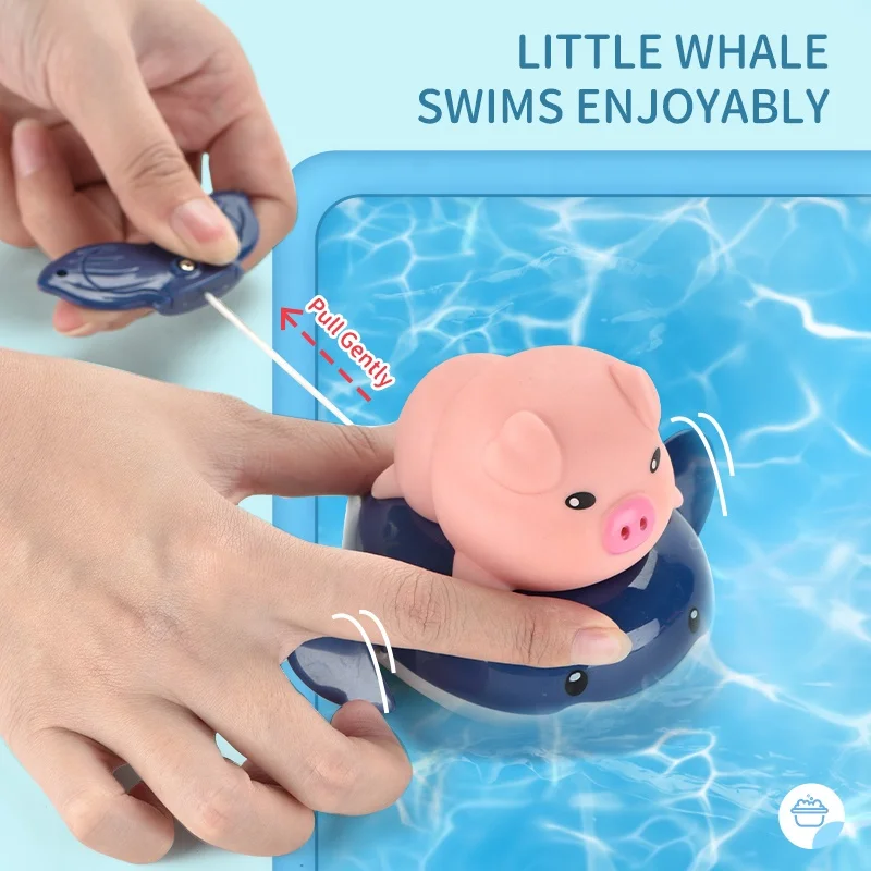  Оптовая продажа экологичный пластиковый резиновый водный спрей КИТ Детские Игрушки для ванны набор детей