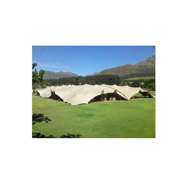 100 person large size bedouin stretch tent fabric material wholesale China factory