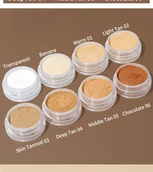 loose powder banana Wholesale Your Own Brand Vegan Cosmetics Private Label Face Makeup Loose Powder