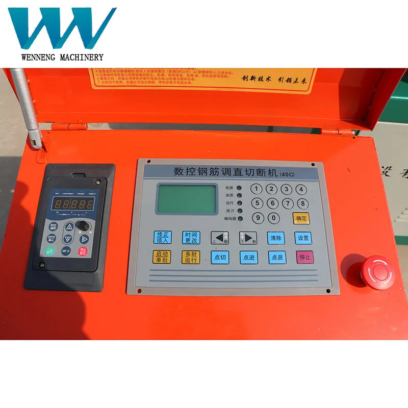 cnc wire straightening and cutting machine/CE quality certification/for building construction