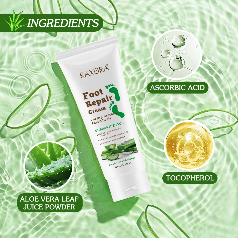 Oem Odm Foot Skin Repair Moisturizing Cream For Cracked Heels